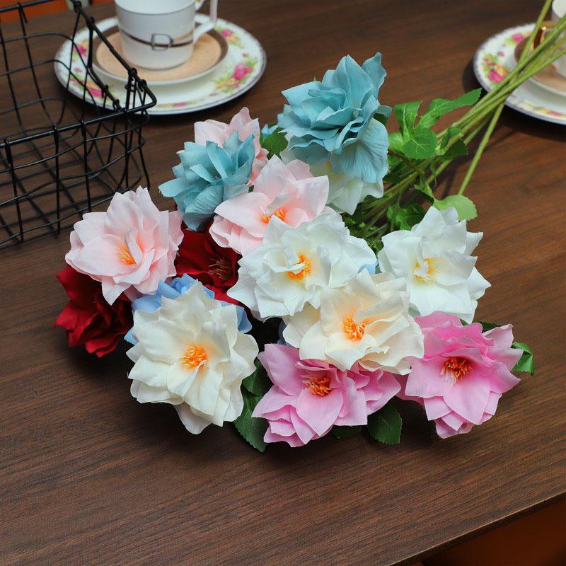 Decorative Flowers & Wreaths 3 Heads Artifical Narcissus Wedding DIY Simulation Daffodil Flower Living Room Home Garden Decor Fake Rose
Decorative Flowers & Wreaths 3 Heads Artifical Narcissus Wedding DIY Simulation Daffodil Flower Living Room Home Garden Decor Fake Rose