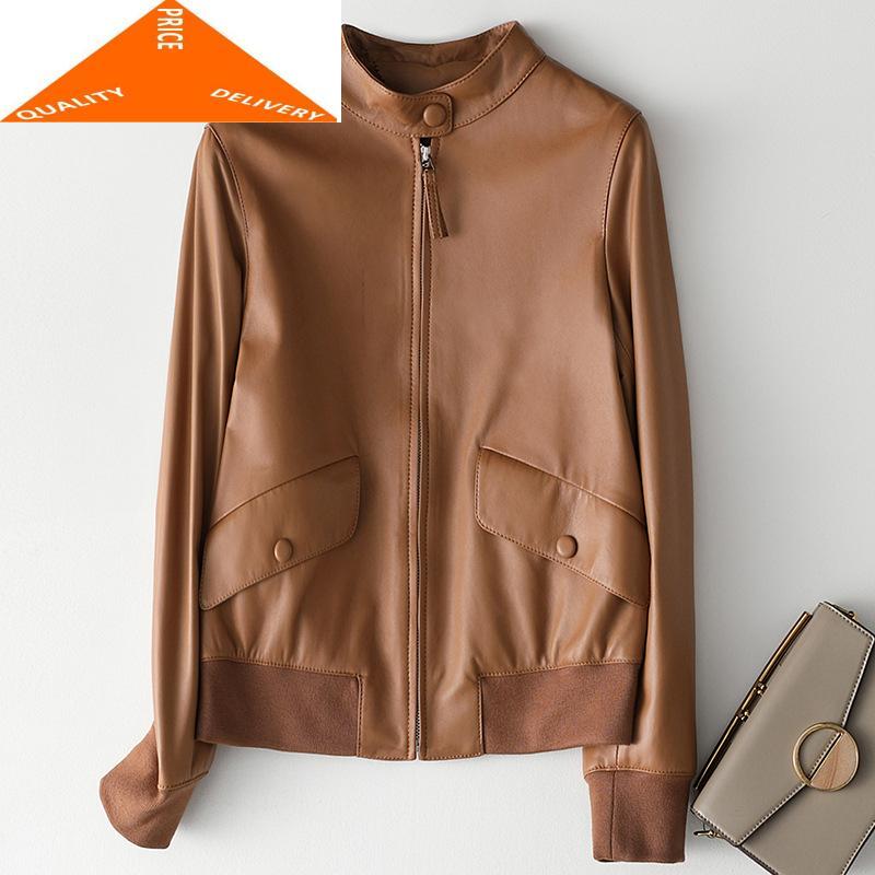 Women's Leather & Faux Sheepskin Autumn Spring Female Korean Short Streetwear Genuine Jacket Women Winter 100% Real Coat 98, Black
Women's Leather & Faux Sheepskin Autumn Spring Female Korean Short Streetwear Genuine Jacket Women Winter 100% Real Coat 98, Black