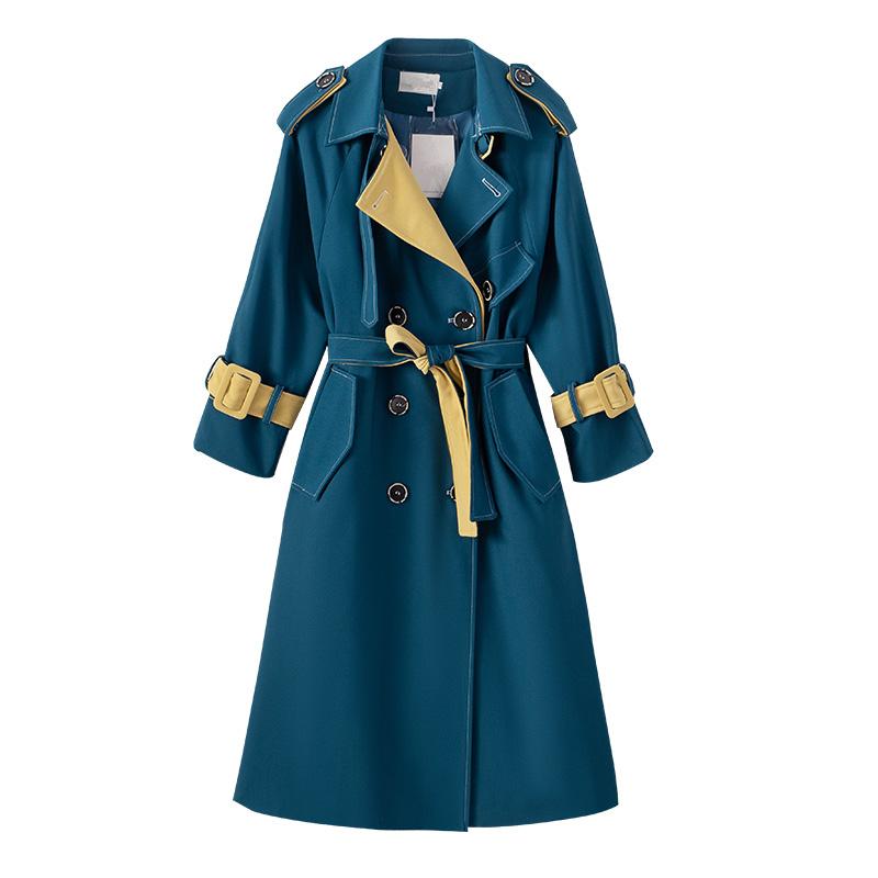 Women's Trench Coats 2022 Fashion Plus Size Windbreaker Clothing Spring Autumn Elegant Tie Long Coat Female Overcoats D813, Tan;black
Women's Trench Coats 2022 Fashion Plus Size Windbreaker Clothing Spring Autumn Elegant Tie Long Coat Female Overcoats D813, Tan;black
