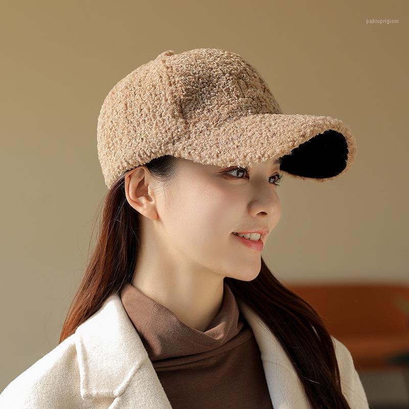 Berets Sparsil Women Winter Warm Lambswool BaseBall Hat Letter Embroidery Streetwear HipHop Adjustable Button Sports Visor Cap Female, Black
Berets Sparsil Women Winter Warm Lambswool BaseBall Hat Letter Embroidery Streetwear HipHop Adjustable Button Sports Visor Cap Female, Black