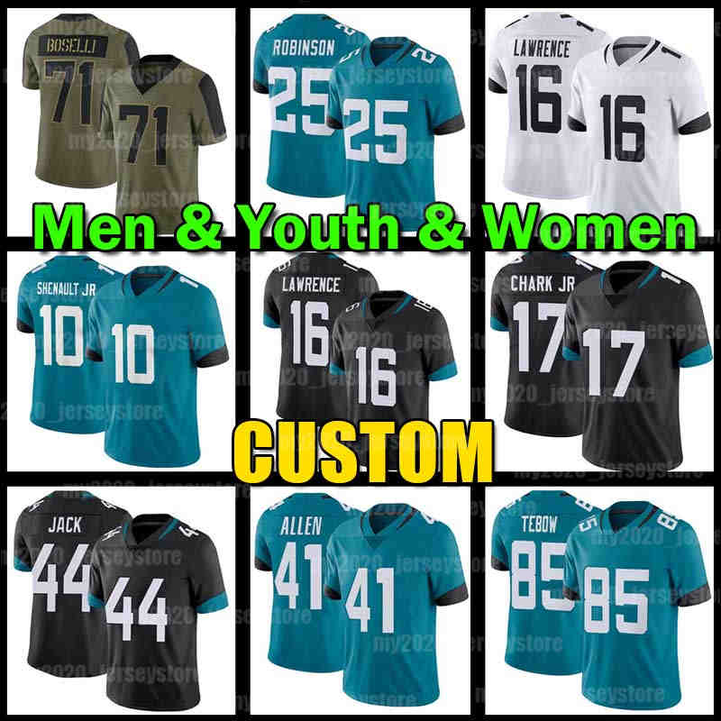 16 Trevor Lawrence Jersey Fred Taylor Jaguares Tyson Campbell 25 James Robinson Football Dan Arnold Shaquill Griffin Jacksonvilles Marvin Jones Jr Travis Etienne 2, Women (m z h)
16 Trevor Lawrence Jersey Fred Taylor Jaguares Tyson Campbell 25 James Robinson Football Dan Arnold Shaquill Griffin Jacksonvilles Marvin Jones Jr Travis Etienne 2, Women (m z h)