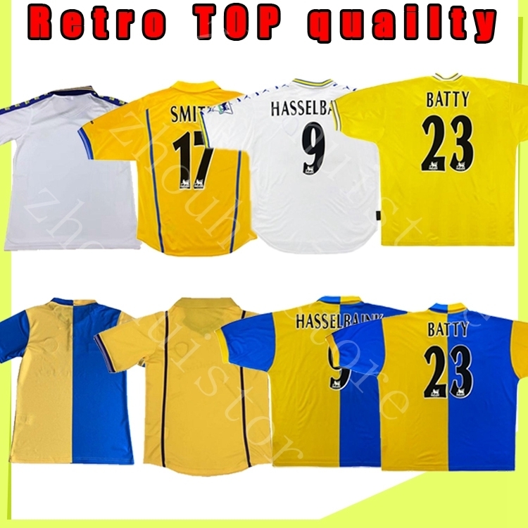 Leeds Retro Soccer Jersey 2001 2002 VINTAGE YEBOAH FOWLER United home away Alioski SMITH Bamford 1978 1995 1996 1998 1999 Football shirt Kit, Black;yellow
Leeds Retro Soccer Jersey 2001 2002 VINTAGE YEBOAH FOWLER United home away Alioski SMITH Bamford 1978 1995 1996 1998 1999 Football shirt Kit, Black;yellow