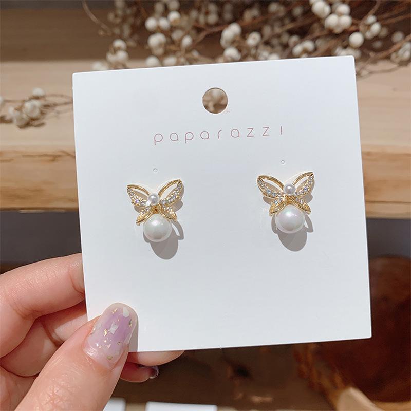 Stud 2021 Arrival Bowknot Pearl Women Trendy Earrings Butterfly Female Elegant Fashion Korean Jewelry, Golden;silver
Stud 2021 Arrival Bowknot Pearl Women Trendy Earrings Butterfly Female Elegant Fashion Korean Jewelry, Golden;silver