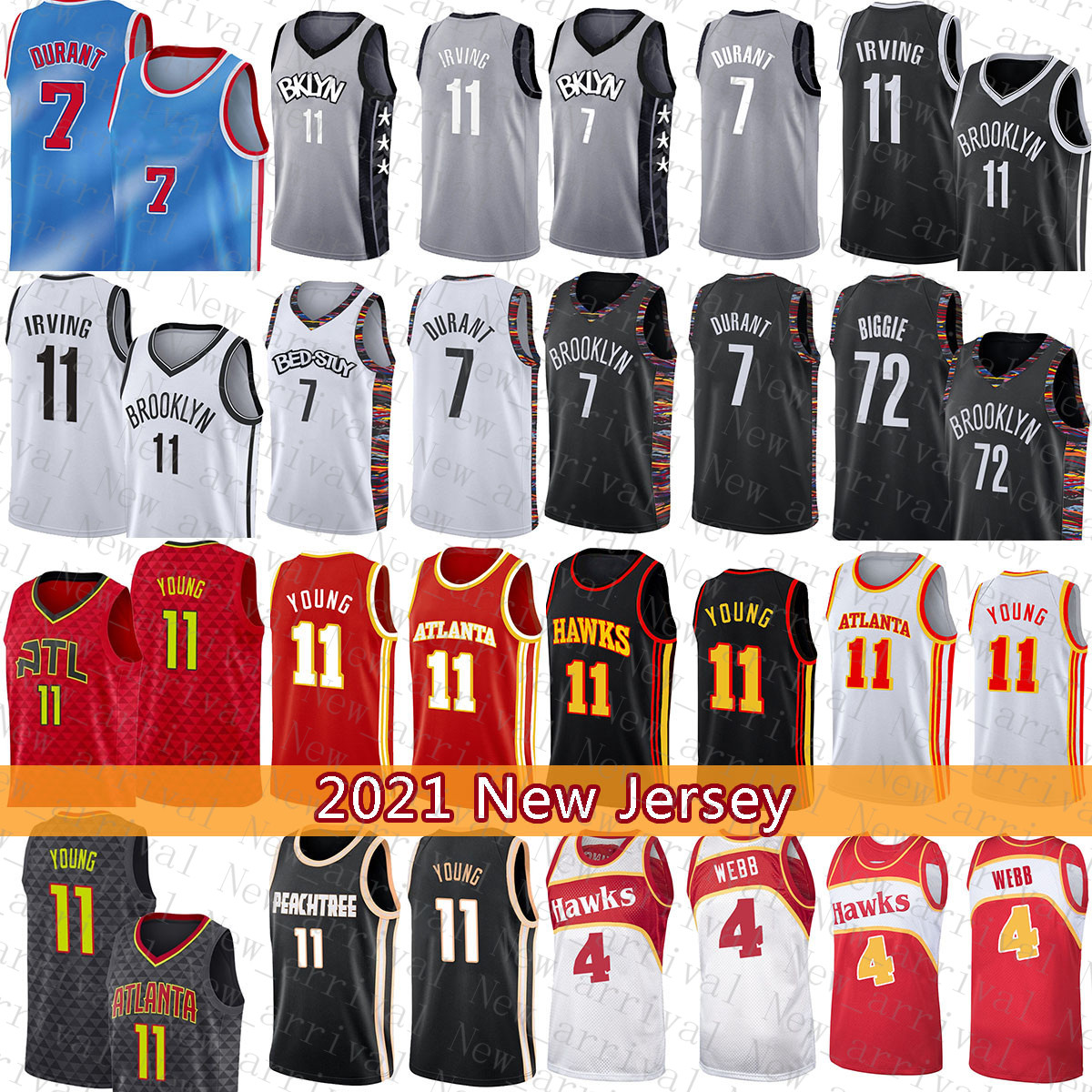7 Kevin Kyrie Trae 11 Young Irving Durant Basketball Jersey Spud 4 Webb Basketball Jersey BrooklynNetAtlantaHawkBrown, 2021 jersey -lanwang
7 Kevin Kyrie Trae 11 Young Irving Durant Basketball Jersey Spud 4 Webb Basketball Jersey BrooklynNetAtlantaHawkBrown, 2021 jersey -lanwang