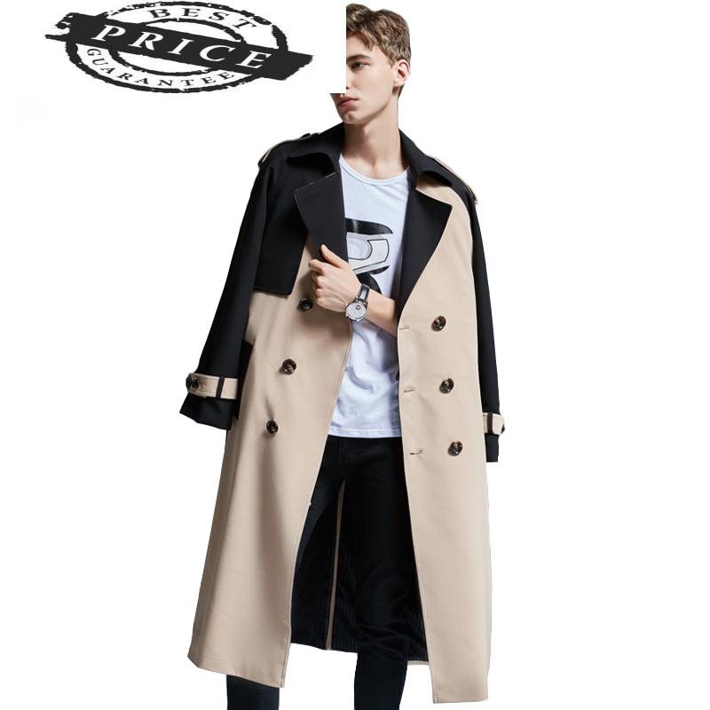 Men' Trench Coats Double-breasted Men -7XL Coat Windbreaker Super Long Weather-proof Waist Male 22058-6, Khaki
Men' Trench Coats Double-breasted Men -7XL Coat Windbreaker Super Long Weather-proof Waist Male 22058-6, Khaki