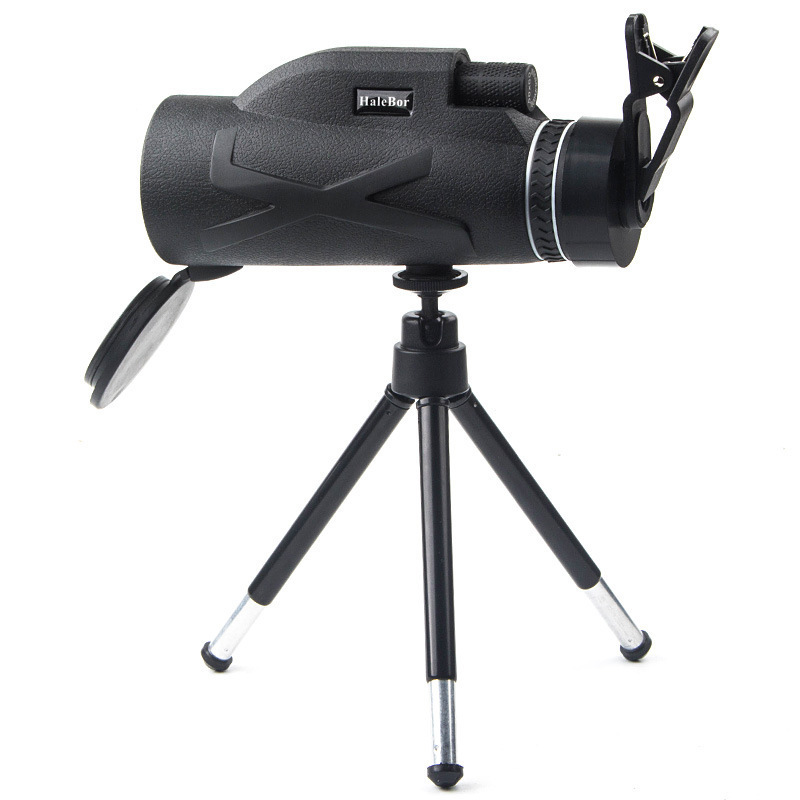 Outdoor telescope 80x100 single telescope low light level night vision high definition clip mobile phone telescope2783