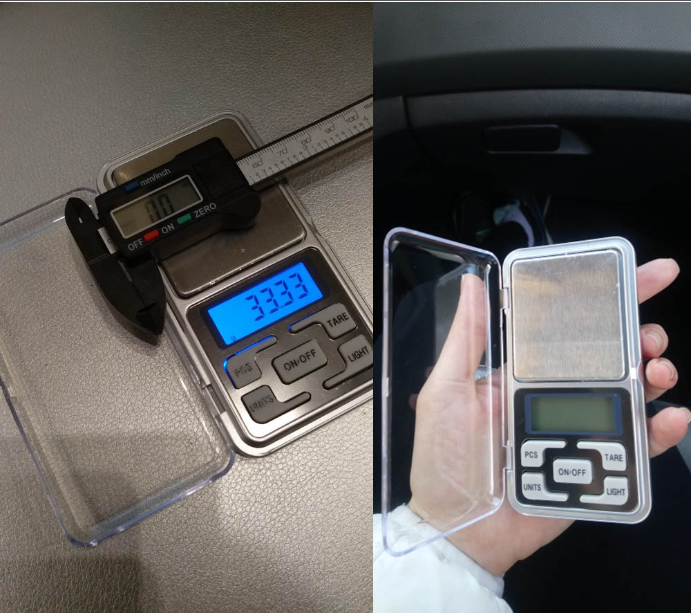 200g/300g/500g x 0.01g /0.1g/Mini Presicion Pocket Electronic Digital Scale for Gold Jewelry Balance Gram Scales