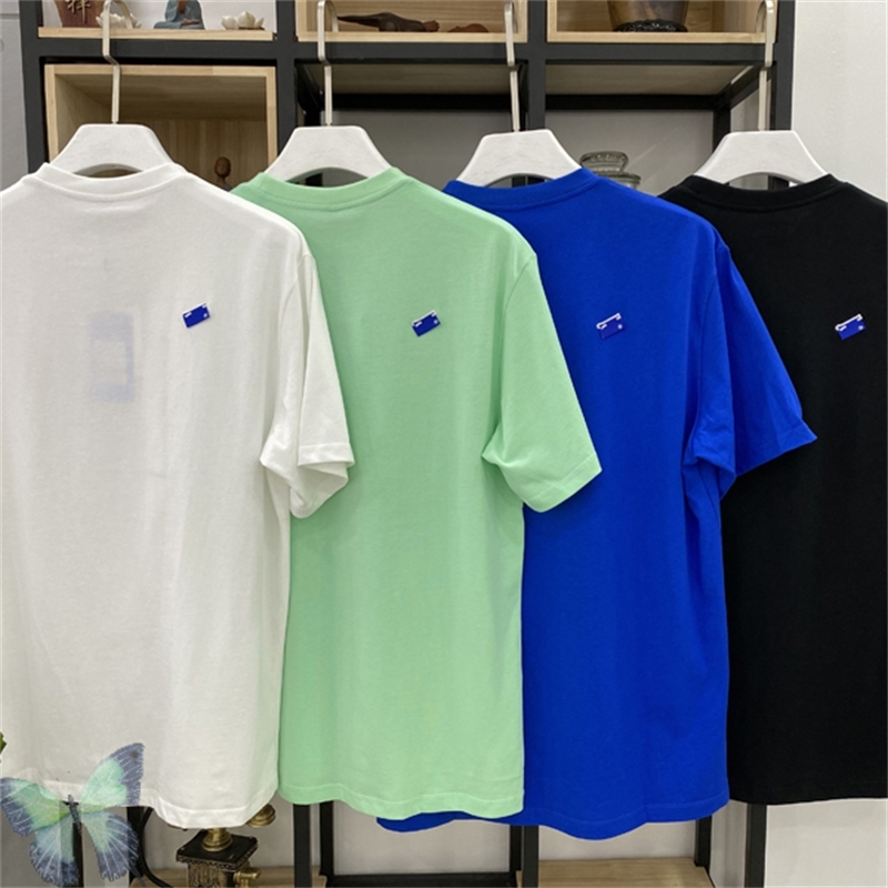 Ader T-shirt Men Women 3D Sketch Overlapping Letters Error T Shirt Top Quality with Original Tag Bag 210629