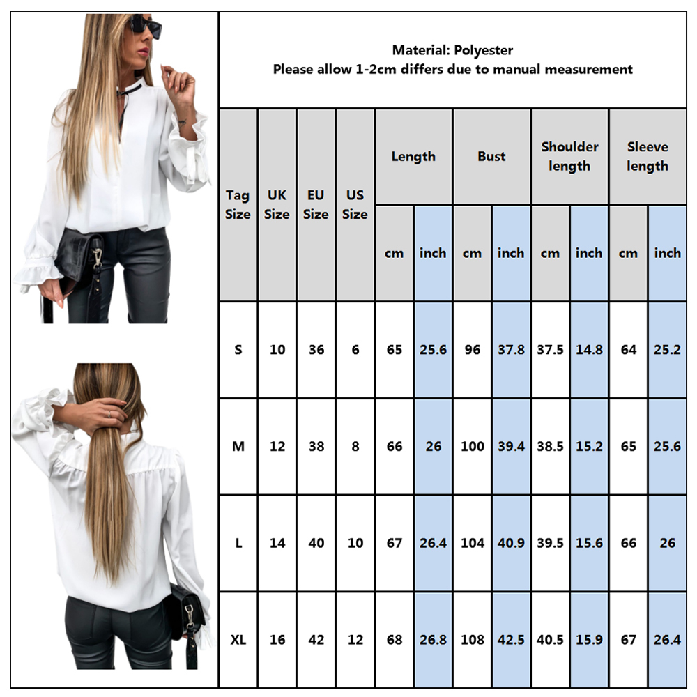 Autumn Women White Shirts Puff Sleeve Blouse And Tops Elegant Office Ladies Bowknot Stand Collar Shirts Long Sleeve Camisa D25 210317