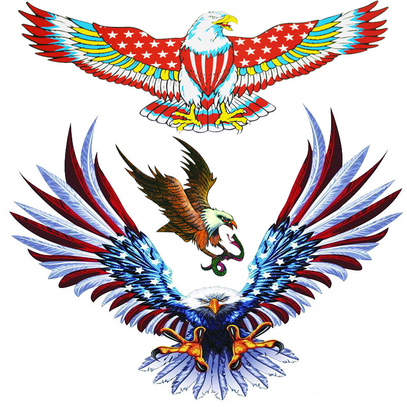 Vehicle Eagles Stickers Animal Graffiti Decals For Luggage Car Motorcycle Skateboard Laptop Front Cover Door Body Gift Decorate