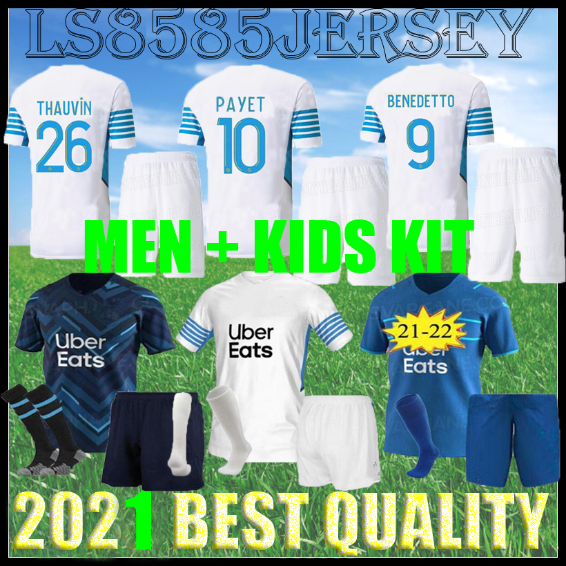 kids kit Olympique de Marseille Soccer jersey 2021 2022 OM Marseille De Maillot Foot PAYET THAUVIN BENEDETTO jerseys 20 21 22 marseille MILIK adult football shirts, Gold 
kids kit Olympique de Marseille Soccer jersey 2021 2022 OM Marseille De Maillot Foot PAYET THAUVIN BENEDETTO jerseys 20 21 22 marseille MILIK adult football shirts, Gold