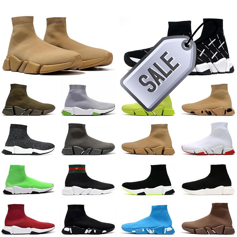 2022 Aaa Quality Men Women Speed Sock Shoes New Arrival Speeds Italy Triple Black White Sole Light Grey Platform Trainer Graffiti Designer, A24 36-39
2022 Aaa Quality Men Women Speed Sock Shoes New Arrival Speeds Italy Triple Black White Sole Light Grey Platform Trainer Graffiti Designer, A24 36-39