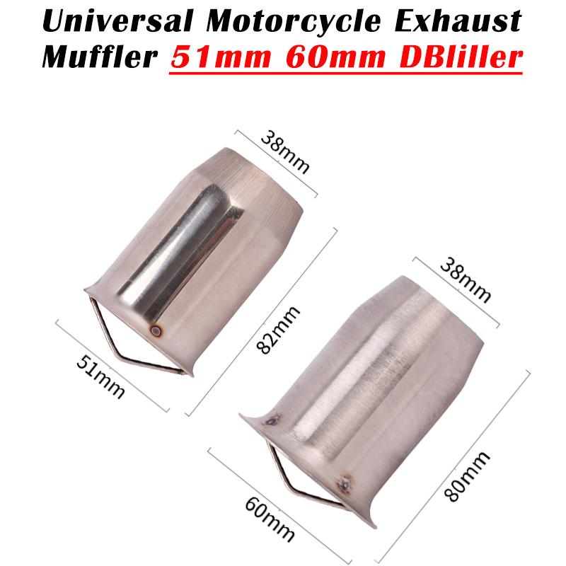 Motorcycle Exhaust System 51mm 60mm Catalyst Universal Yoshimura Pipe Escape Muffler Insert DB Killer Eliminate Noise
Motorcycle Exhaust System 51mm 60mm Catalyst Universal Yoshimura Pipe Escape Muffler Insert DB Killer Eliminate Noise