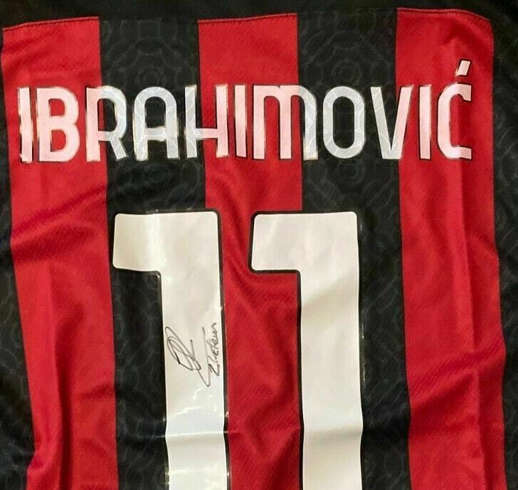 IBRAHIMOVIC Signed Autograph signatured Autographed auto jersey shirts, Black
IBRAHIMOVIC Signed Autograph signatured Autographed auto jersey shirts, Black