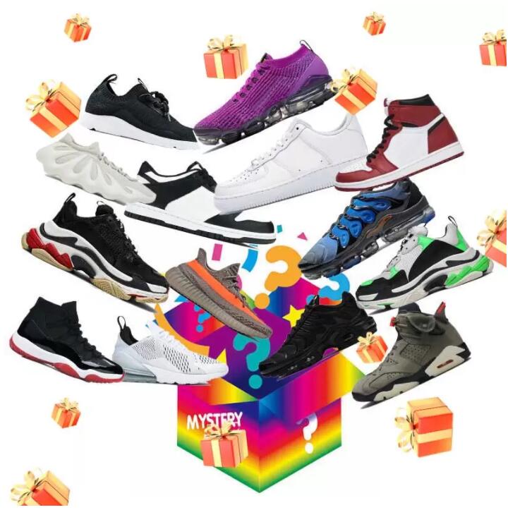 Lucky mystery box 100% surprise high quality kanye basketball shoes 1s 13 running tn plus 270 97 90 triple s novelty Christmas gifts most popular 2022
Lucky mystery box 100% surprise high quality kanye basketball shoes 1s 13 running tn plus 270 97 90 triple s novelty Christmas gifts most popular 2022