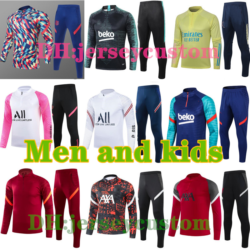 2021 chandal futbol man and kids kit MESSI survetement foot Jerseys 21 22 Soccer tracksuit mens Football Jersey training jacket retro player version, Black
2021 chandal futbol man and kids kit MESSI survetement foot Jerseys 21 22 Soccer tracksuit mens Football Jersey training jacket retro player version, Black