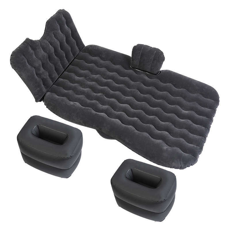 Back Car Travel Bed Seat Air Iatable Sofa Mattress Multifunctional Pillow Outdoor Camping Mat Cushion Universal Big Size