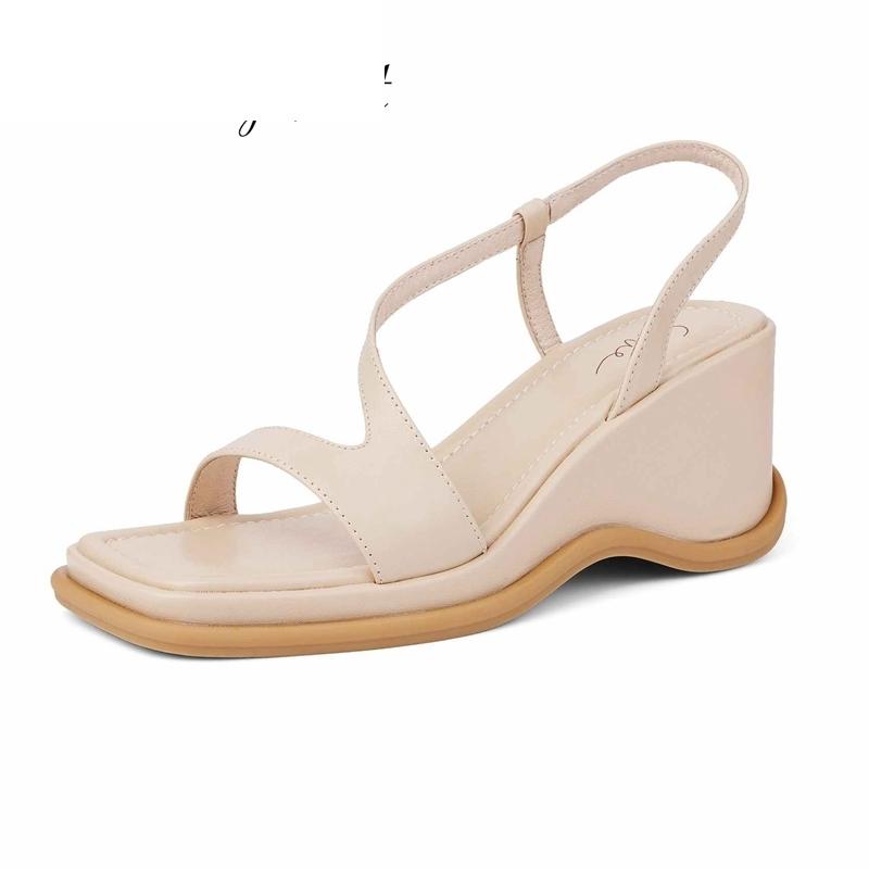 Dress Shoes Cow Leather Square Toe High Heels Thick Bottom Young Lady Street Fashion Summer Leisure Sandals Women L66, Black
Dress Shoes Cow Leather Square Toe High Heels Thick Bottom Young Lady Street Fashion Summer Leisure Sandals Women L66, Black