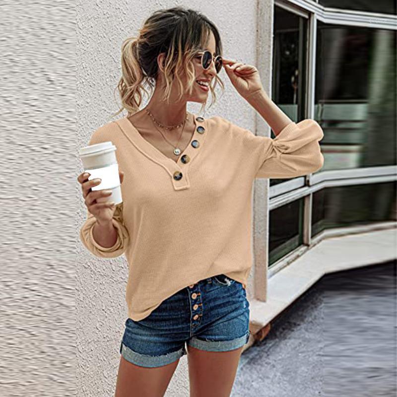 Women' Sweaters Fashion Autumn Women Long Sleeve Solid Colors Button Cotton V-Neck Casual Loose Pullovers Tops Plus Size Camiseta Feminina#, Green
Women' Sweaters Fashion Autumn Women Long Sleeve Solid Colors Button Cotton V-Neck Casual Loose Pullovers Tops Plus Size Camiseta Feminina#, Green