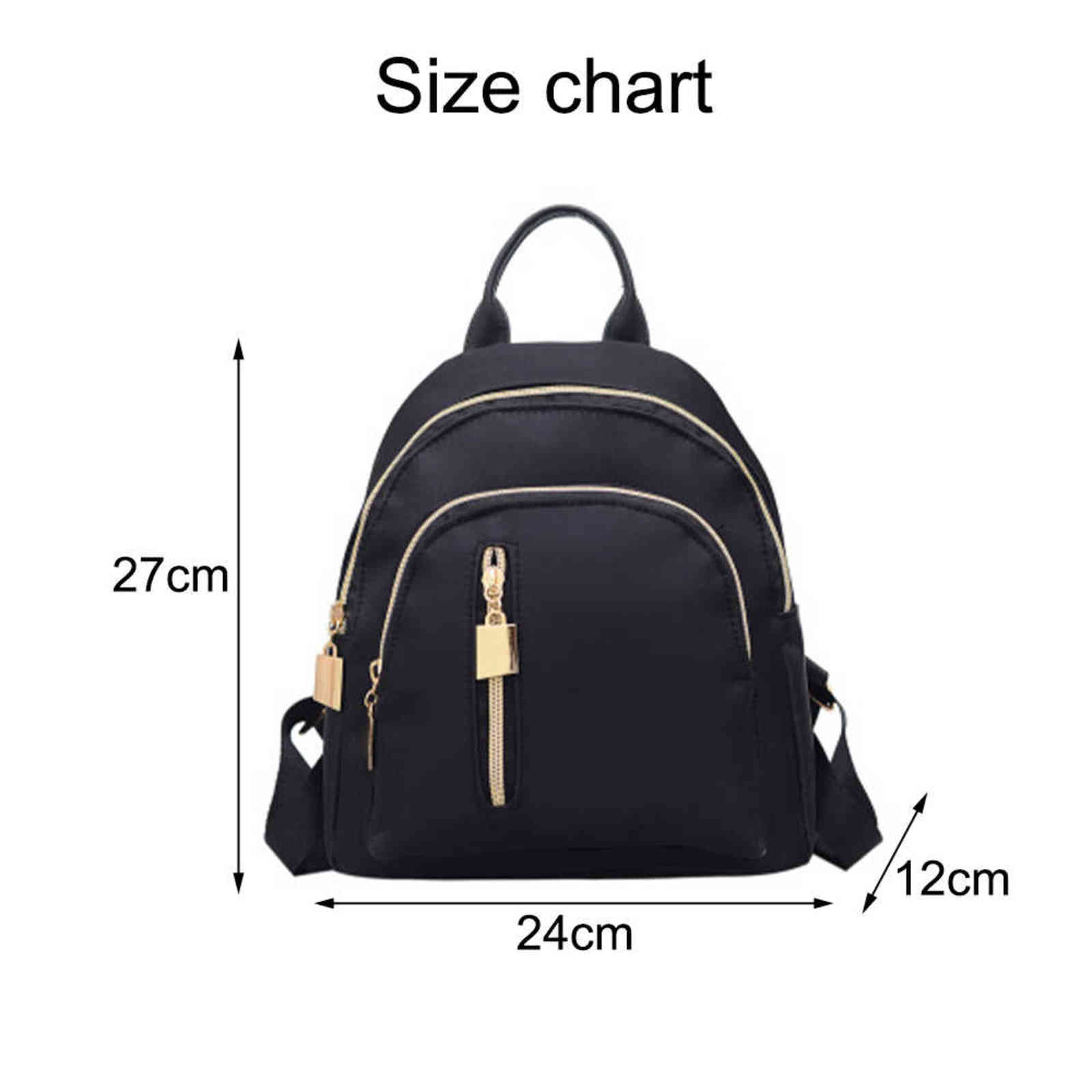 Fashion Oxford Backpack Women Shoulder Bag Waterproof Bagpacks Women's Backpack Girl Schoolbag Travel Rucksack Samll Packbag Y1105