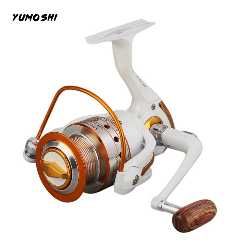 Winter Fishing Tackle YUMOSHI BX500-9000 Metal Spool 5.2:1 Spinning Carp Reels For Saltwater Ria Material Baitcasting
Winter Fishing Tackle YUMOSHI BX500-9000 Metal Spool 5.2:1 Spinning Carp Reels For Saltwater Ria Material Baitcasting