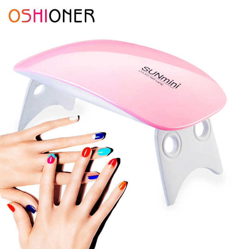 OSHIONER Portable Mini 6W LED Lamp Nail Dryer USB Charge 30s 60s Timer LED Light Quick Dry Nails Gel Manicure For Nail Art C19011401, Blue
OSHIONER Portable Mini 6W LED Lamp Nail Dryer USB Charge 30s 60s Timer LED Light Quick Dry Nails Gel Manicure For Nail Art C19011401, Blue