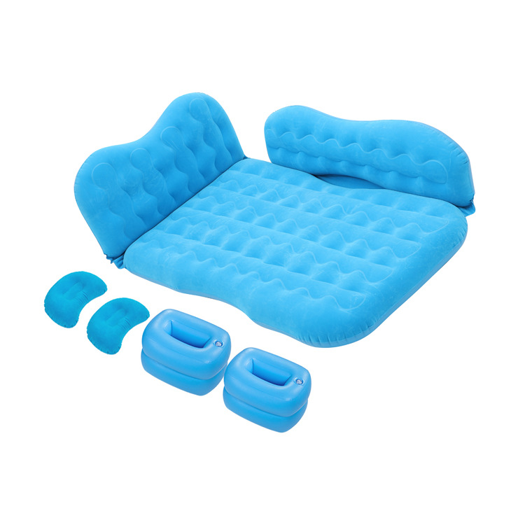 Car Travel Inflatable Mattress for Sleep Outdoor Sofa Bed Camping Accesories For Auto Air Matt Pillows Cushion