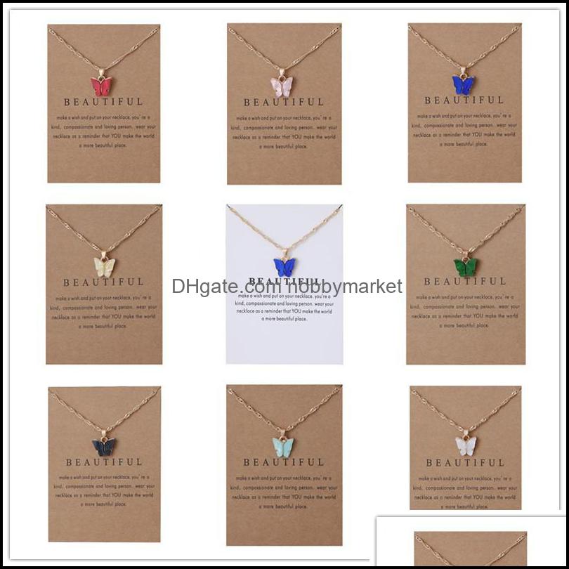 Pendant Necklaces & Pendants Jewelry Korean Acrylic Cute Butterfly Necklace For Women Sweet Animal Statement With Gifts Card Drop Delivery 2
Pendant Necklaces & Pendants Jewelry Korean Acrylic Cute Butterfly Necklace For Women Sweet Animal Statement With Gifts Card Drop Delivery 2