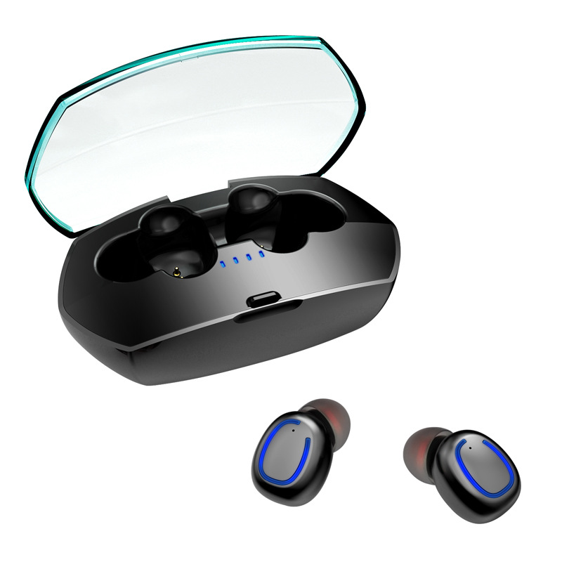 LHZW SMtech Supper Mini Bluetooth Headset 5.0 TWS Wireless Headsets with Charging Box Twins BT Earphone Hands-free Sports In-ear Earphones For Iphone 12 Samsung Xiaomi, Black
LHZW SMtech Supper Mini Bluetooth Headset 5.0 TWS Wireless Headsets with Charging Box Twins BT Earphone Hands-free Sports In-ear Earphones For Iphone 12 Samsung Xiaomi, Black