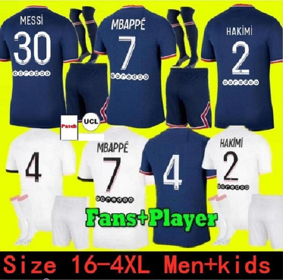 Size 16-4XL 21 22 MESSI MBAPPE soccer jerseys 2021 2022 DI MARIA SERGIO RAMOS HAKIMI Away Maillots de football kit ICARDI VERRATTI Fourth shirt Men kids, 21/22 home
Size 16-4XL 21 22 MESSI MBAPPE soccer jerseys 2021 2022 DI MARIA SERGIO RAMOS HAKIMI Away Maillots de football kit ICARDI VERRATTI Fourth shirt Men kids, 21/22 home