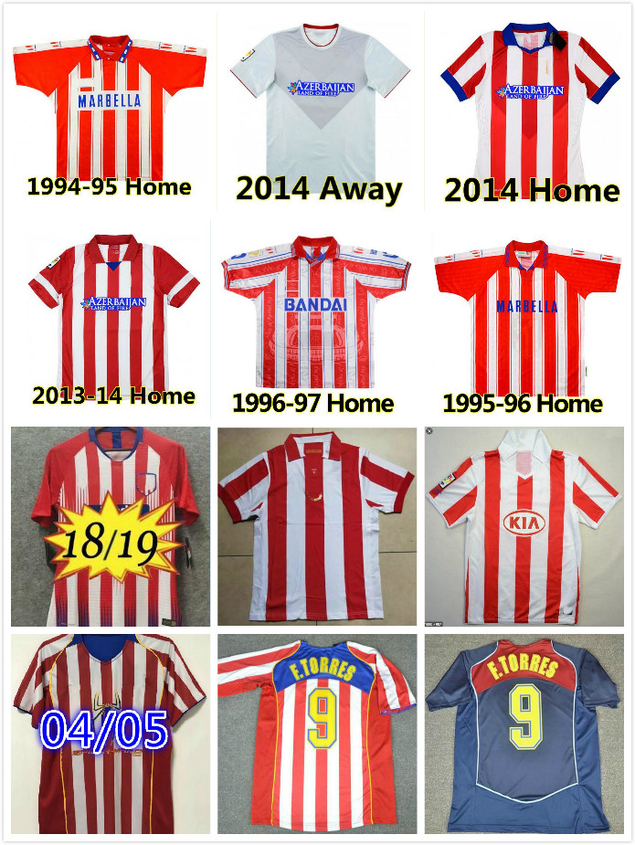 2003 2004 2005 Atletico Madrid soccer jerseys 1994 1995 1996 1997 2010 2011 2013 2014 18 19 KOKE #6 GRIEZMANN F.TORRES 03 04 05 HOME vintage classic football shirt, Retro
2003 2004 2005 Atletico Madrid soccer jerseys 1994 1995 1996 1997 2010 2011 2013 2014 18 19 KOKE #6 GRIEZMANN F.TORRES 03 04 05 HOME vintage classic football shirt, Retro