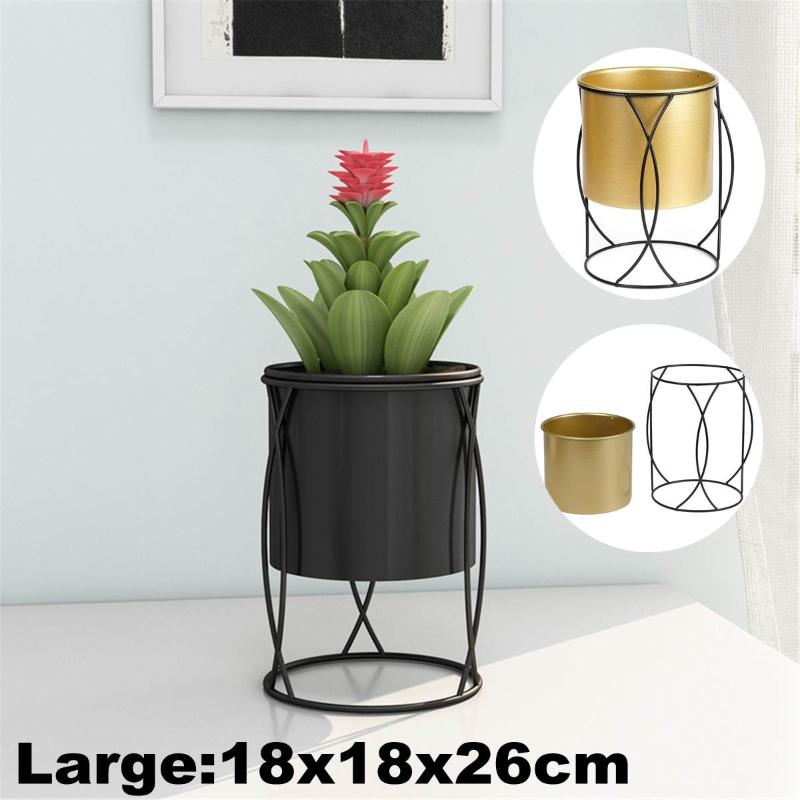 Iron Planter Pot Trays Flower Rack Standing Bonsai Holder Home Garden Indoor Display Plant Stand Shelf Eyestrain Relieve Planters & Pots
Iron Planter Pot Trays Flower Rack Standing Bonsai Holder Home Garden Indoor Display Plant Stand Shelf Eyestrain Relieve Planters & Pots