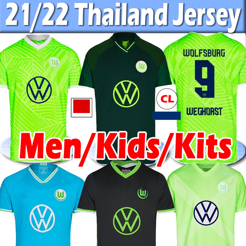 VfL Wolfsburg soccer jersey 2021 GINCZEK STEFFEN men kids kits home away MBABU BROOKS ARNOLD WEGHORST uniform football shirts Thai, 21 22 home
VfL Wolfsburg soccer jersey 2021 GINCZEK STEFFEN men kids kits home away MBABU BROOKS ARNOLD WEGHORST uniform football shirts Thai, 21 22 home