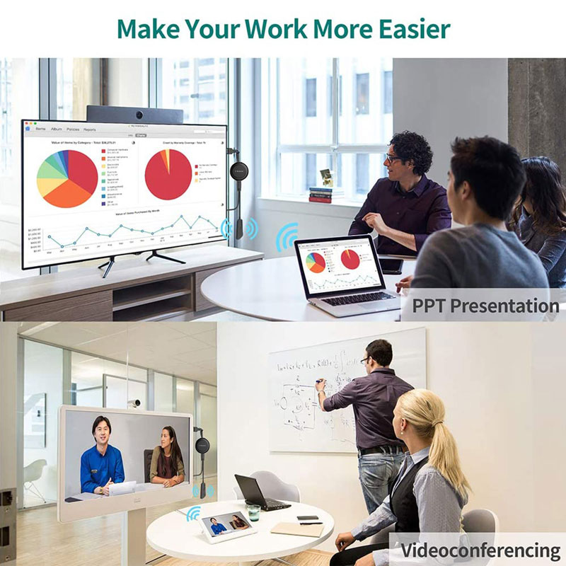 G38 Mirroring Cable Adapter 4K 1080P Wireless WiFi Display Dongle Receiver compatible TV Stick DLNA Miracast AnyCast Airplay HD2688496