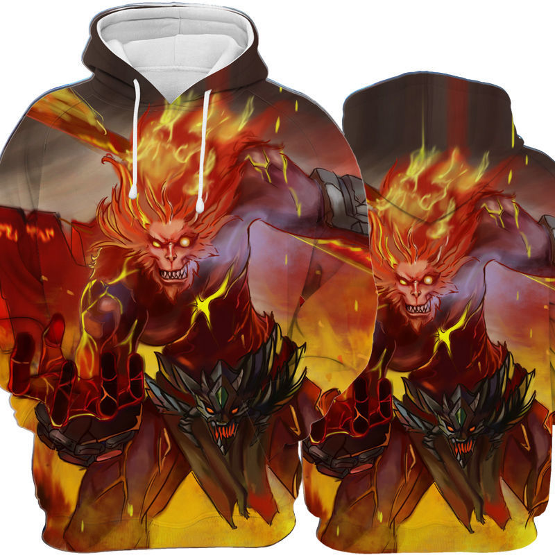 Game League of Legends Monkey King 3D Printing Hoodie LOL Sweatshirt Men's Women's Fashion Hoodie Harajuku Hip Hop Pullover Loose, White;black
Game League of Legends Monkey King 3D Printing Hoodie LOL Sweatshirt Men's Women's Fashion Hoodie Harajuku Hip Hop Pullover Loose, White;black