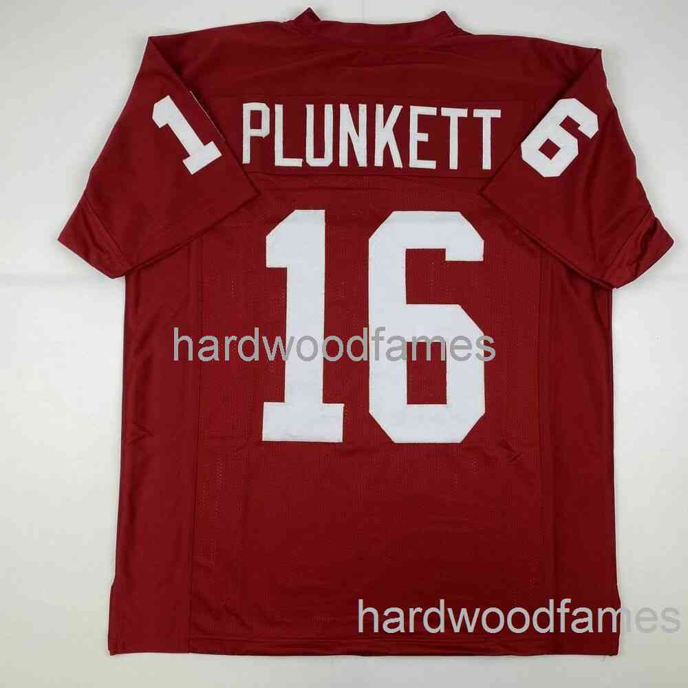 CHEAP CUSTOM New JIM PLUNKETT Stanford Red College Stitched Football Jersey ADD ANY NAME NUMBER, Black
CHEAP CUSTOM New JIM PLUNKETT Stanford Red College Stitched Football Jersey ADD ANY NAME NUMBER, Black