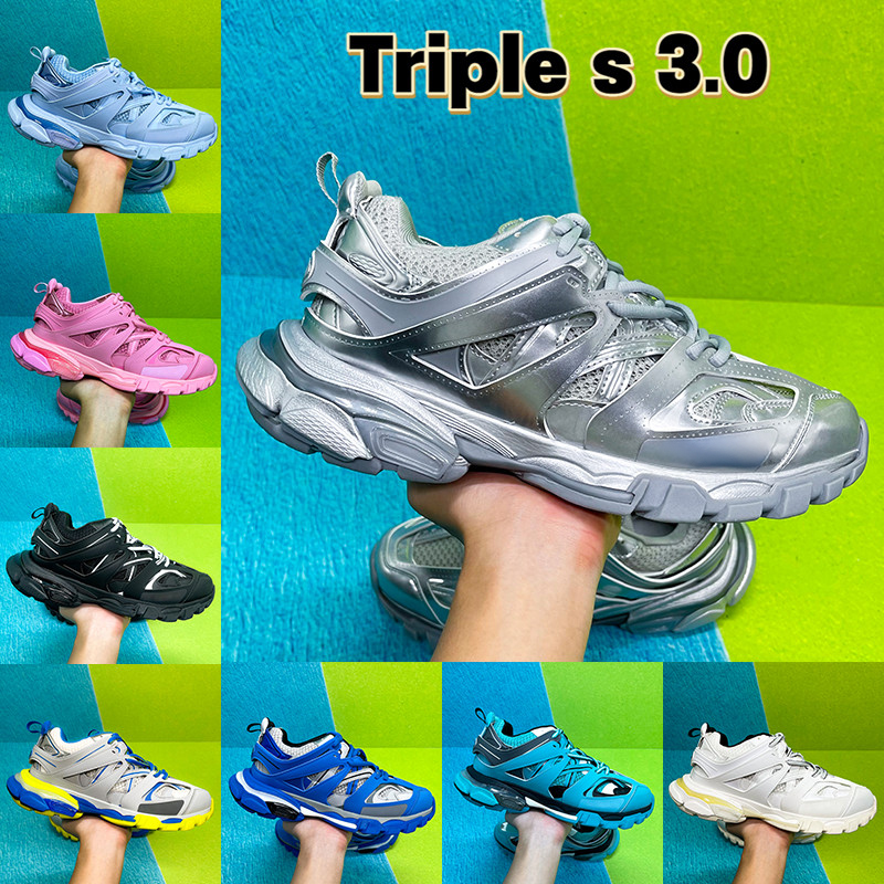 Newest Paris triple s 3.0 men casual Shoes metallic sivler ice blue black white pink yellow grey navy emerald women sneakers mens trainers, 25 bubble wrap packaging
Newest Paris triple s 3.0 men casual Shoes metallic sivler ice blue black white pink yellow grey navy emerald women sneakers mens trainers, 25 bubble wrap packaging