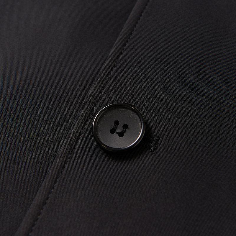 Men's Suits & Blazers Men Zhongshan Mao Suit Chinese Style Tunic Blazer Male Spring Autumn Black Classical Sun Yat Sen Outfits Elegant Cloth