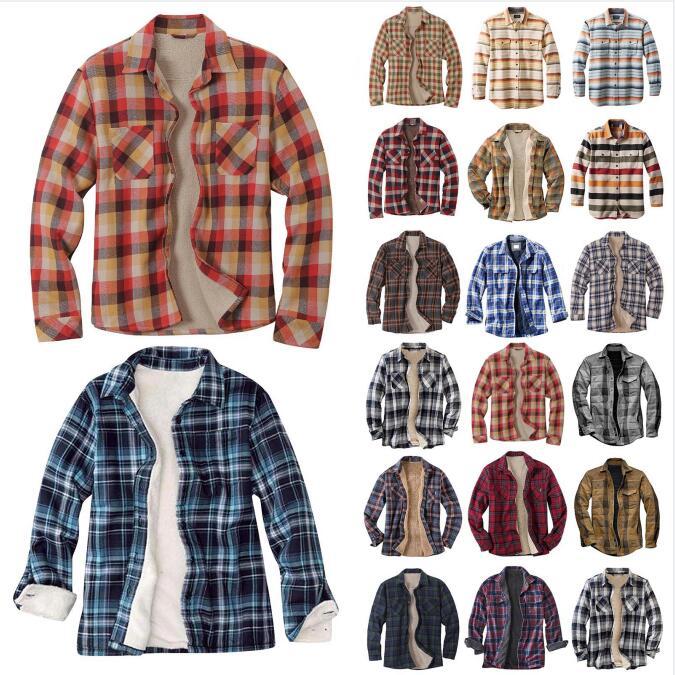 Men's Casual Shirts Brand Winter Long-sleeved Plus Velvet Thick Plaid Large Size Shirt Trendy Harajuku Warm Jacket, Red 3
Men's Casual Shirts Brand Winter Long-sleeved Plus Velvet Thick Plaid Large Size Shirt Trendy Harajuku Warm Jacket, Red 3