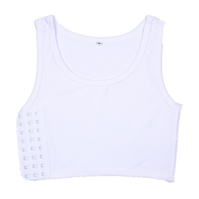 Women039s Shapers Chest Breast Binder Plus Size Tomboy Trans Short Shaper Corset Les Lesbian Undershirt Women Cosplay Vest Tank3077359