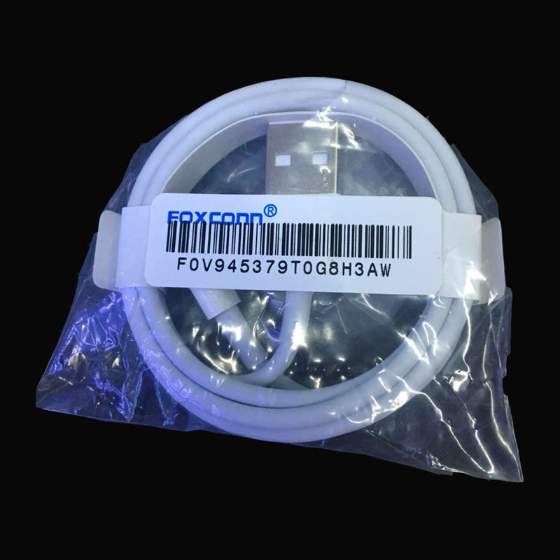 Top OEM Quality Foxconn 1m 3FT USB Cables Lightning Cable Fast Charging Cords Quick Charger for iPhone 7 8 X Plus 11 12 13 Pro Max with Retail Box
Top OEM Quality Foxconn 1m 3FT USB Cables Lightning Cable Fast Charging Cords Quick Charger for iPhone 7 8 X Plus 11 12 13 Pro Max with Retail Box