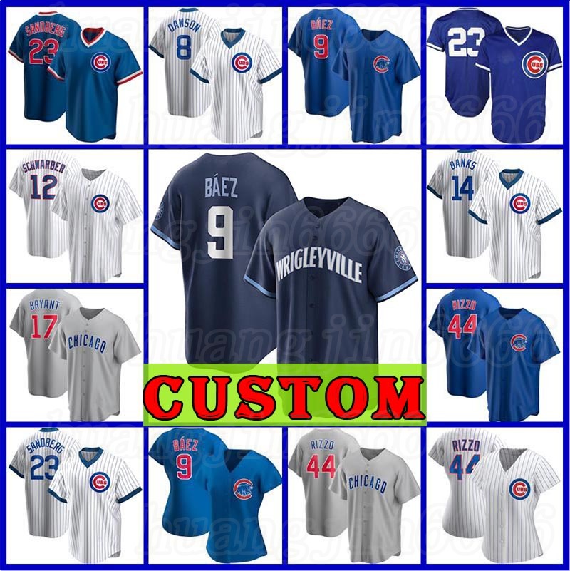 Men Custom 44 Anthony Rizzo Jersey 9 Javier Baez 17 Kris Bryant Baseball 8 Andre Dawson Women Ernie Banks Ryne Sandberg Youth Heyward, Blue;black
Men Custom 44 Anthony Rizzo Jersey 9 Javier Baez 17 Kris Bryant Baseball 8 Andre Dawson Women Ernie Banks Ryne Sandberg Youth Heyward, Blue;black