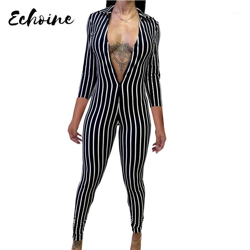 Women's Jumpsuits & Rompers Echoine Striped Jumpsuit Pink Black Romper Women Autumn V-Neck Full Sleeve Skinny Long Night Club Party Fitness, Black;white
Women's Jumpsuits & Rompers Echoine Striped Jumpsuit Pink Black Romper Women Autumn V-Neck Full Sleeve Skinny Long Night Club Party Fitness, Black;white