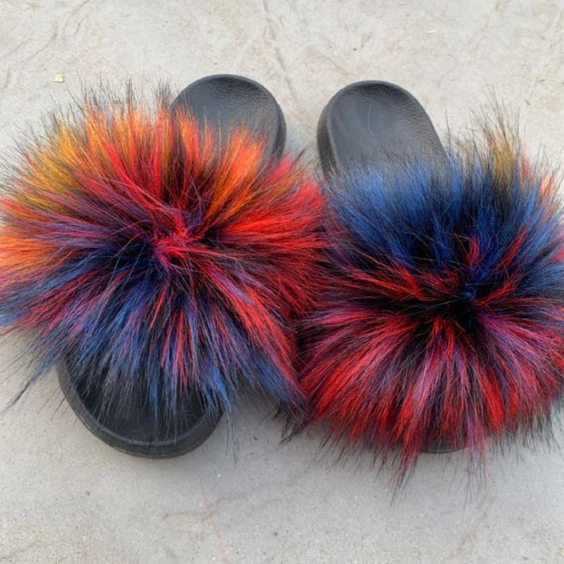 Slippers Fur Slides For Women Furry Sandals Woman Female Indoor Shoes Fluffy Plush With Flip Flops Size 36-41 D3, Light blue
Slippers Fur Slides For Women Furry Sandals Woman Female Indoor Shoes Fluffy Plush With Flip Flops Size 36-41 D3, Light blue