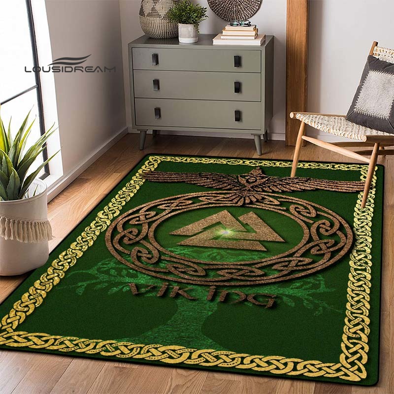 Viking Warrior Rug and carpets for home living room Bedroom entrance Large area soft carpet Fashion Viking Spirit decoration mat, Brown
Viking Warrior Rug and carpets for home living room Bedroom entrance Large area soft carpet Fashion Viking Spirit decoration mat, Brown