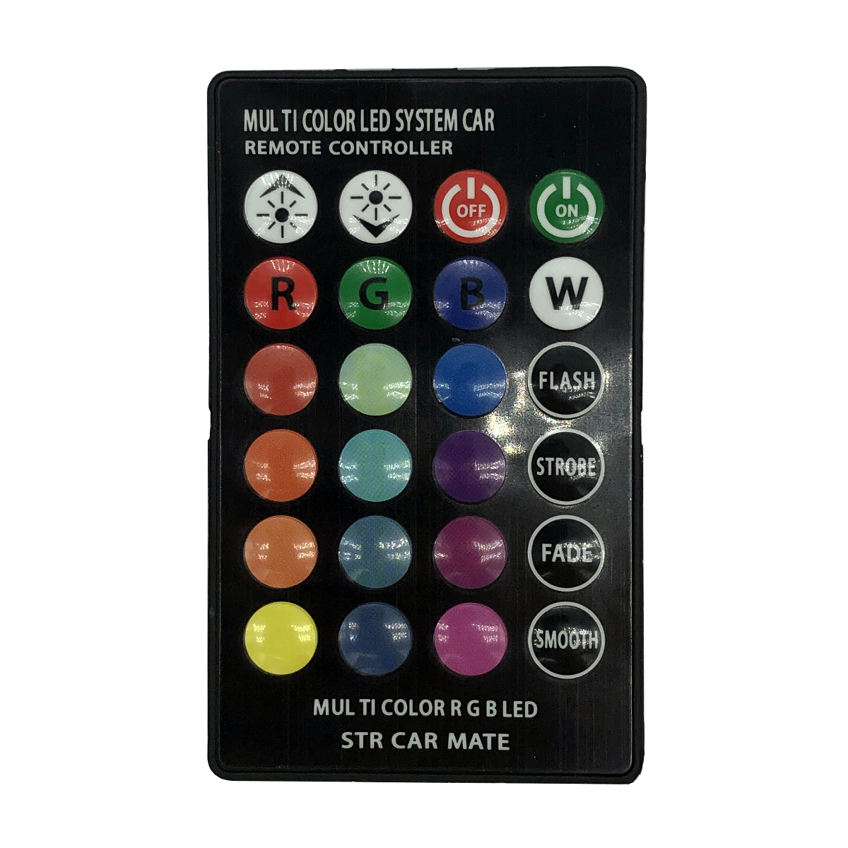 12V T10 W5W Silicone Car RGB 5050 6SMD LED Side Wedge Light Dome Reading Lamp Flash Strobe Decoration Lights Remote Controller