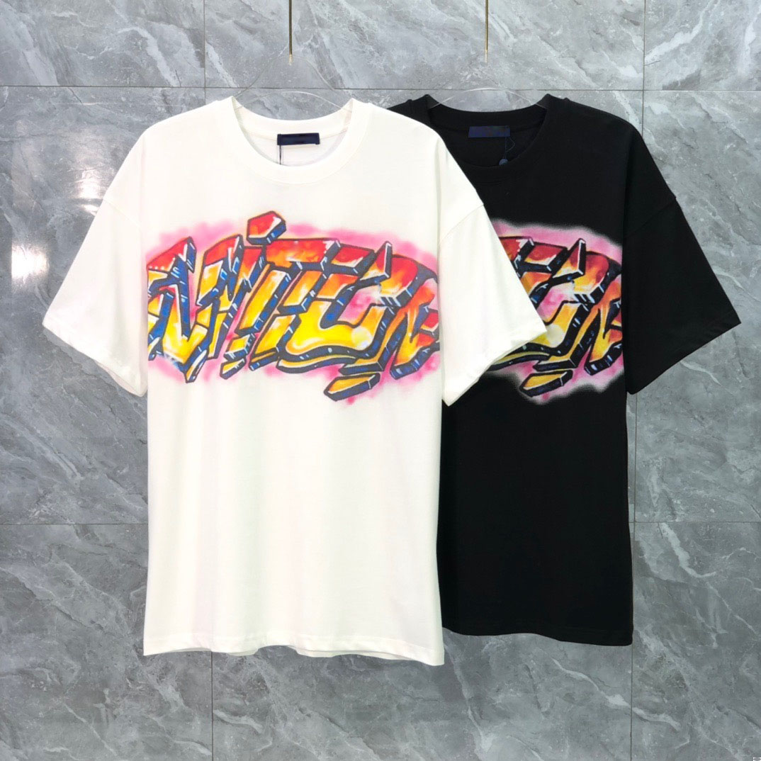 22ss Designer Tide T Shirts Beach Pants Hoodies Laminated Pants Print Short Sleeve High Street Loose Oversize Casual T-shirt 100% Pure Cotton Tops for Men and Women 360, Black
22ss Designer Tide T Shirts Beach Pants Hoodies Laminated Pants Print Short Sleeve High Street Loose Oversize Casual T-shirt 100% Pure Cotton Tops for Men and Women 360, Black