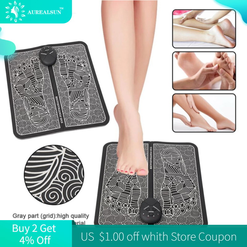 EMS Acupuncture electric foot massager mat tens electrodes masajeador Circulation Feet health care muscle relax salud massage
EMS Acupuncture electric foot massager mat tens electrodes masajeador Circulation Feet health care muscle relax salud massage