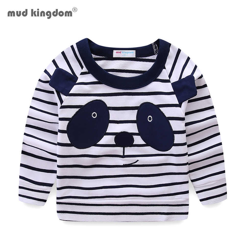 Mudkingdom Boys T-Shirts Long Sleeve Cute Panda Striped Cotton Tops for 210615, White
Mudkingdom Boys T-Shirts Long Sleeve Cute Panda Striped Cotton Tops for 210615, White