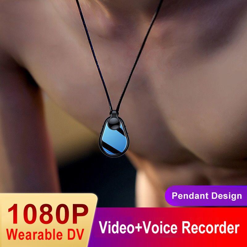 Cool 2021 1080P HD Wearable MINI Campact Small Keychain Necklace Pendant Camera DV DVR Video Recorder Portable Sports Camcorder Cameras
Cool 2021 1080P HD Wearable MINI Campact Small Keychain Necklace Pendant Camera DV DVR Video Recorder Portable Sports Camcorder Cameras